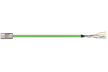 readycable® feedback-kabel vergelijkbaar met Allen Bradley 2090-CFBM4DF-CDAFxx, basiskabel PUR 7,5 x d