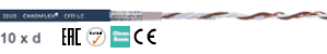 CF11 Low Capacitance bus cable