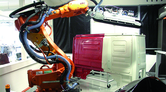 Multi-axis robot 3D chain