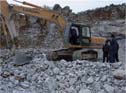 Excavator seat