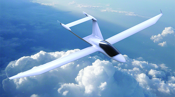 Small electric plane