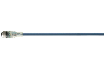 chainflex® aansluitkabel recht met LED M12 x 1, CF.INI CF9
