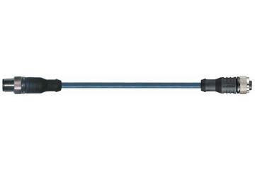 chainflex® koppelingskabel recht M12 x 1, CF.INI CF9