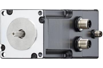 drylin® E stappenmotor met connector, encoder en rem, NEMA 23
