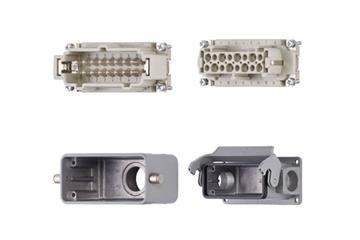 Harting connector set, pin en busuitvoering