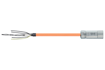 readycable® servokabel vergelijkbaar met Allen Bradley 2090-XXNPMF-16Sxx, basiskabel PUR 10 x d