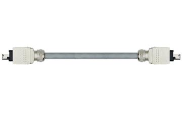 readycable® datakabel geschikt voor AIDA Signal, verlengkabel as 1-6, pin/pin