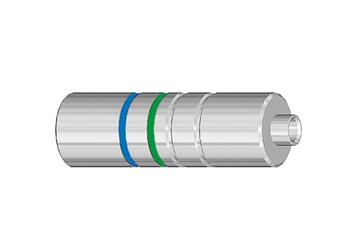Positioneringsinzetstuk voor handmatig Crimp-tool