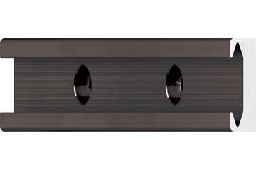 drylin® N prismarail, anti-reflectie, installatiemaat 27