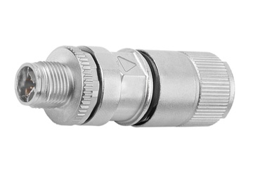 Binder M12-X kabelconnector, 5,5-9,0 mm, afschermbaar, IDC, IP67