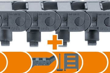 Complete set B15i voor CNC-freesmachines | inwendige hoogte: 17 mm | Rijweg: 300-2.000 mm