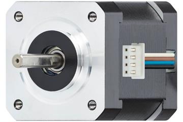 drylin® E stappenmotor met geslagen draad, NEMA 17