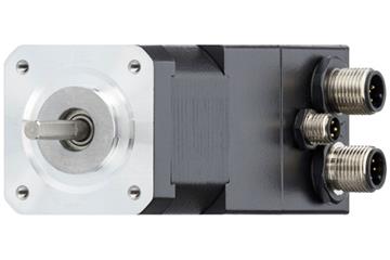 drylin® E stappenmotor met connector, encoder en rem, NEMA 17