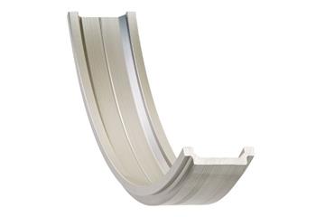 drylin® W dubbele rail, WSB, vierkant, convex