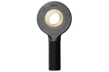 Stangkoplager met male schroefdraad, KARI igubal®, sferische kogel iglidur® W300, inch