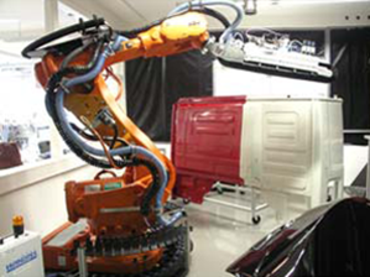 Toepassingsvoorbeeld van een robotkabel