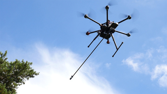 Drone voor ongediertebestrijding