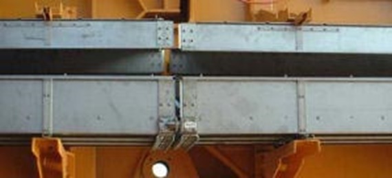 cable carruer with special guide trough 
