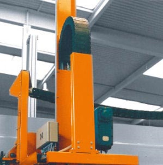 Vertical cable carrier