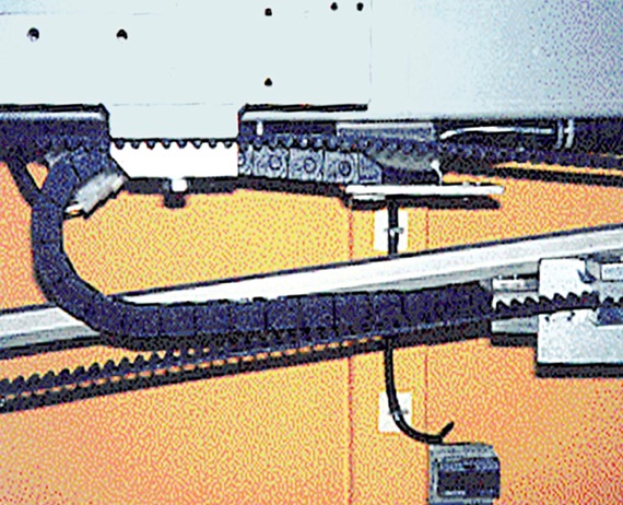 cable carrier for small space
