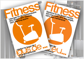 Brochure voor de fitnessindustrie