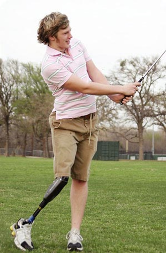 Prosthetic limb can be used in many daily activities