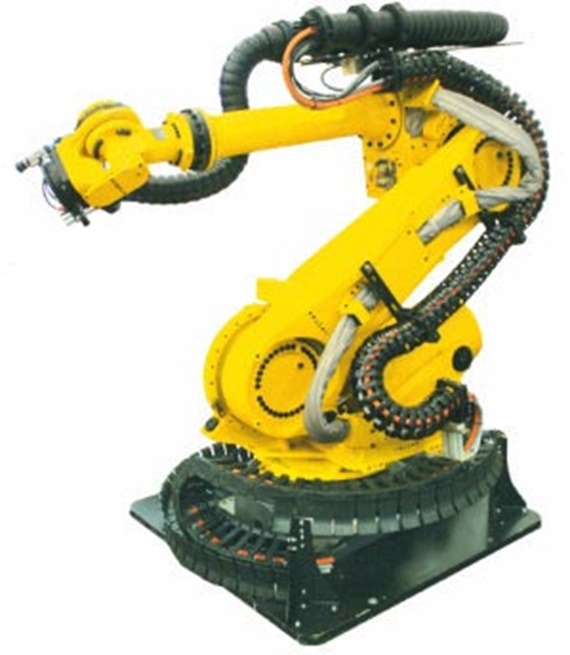 cable carrier with guide trough 
