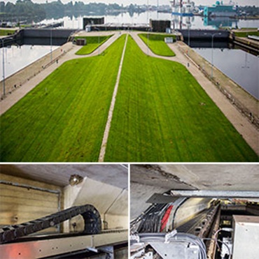 Zeesluis, Wilhelmshaven, Duitsland