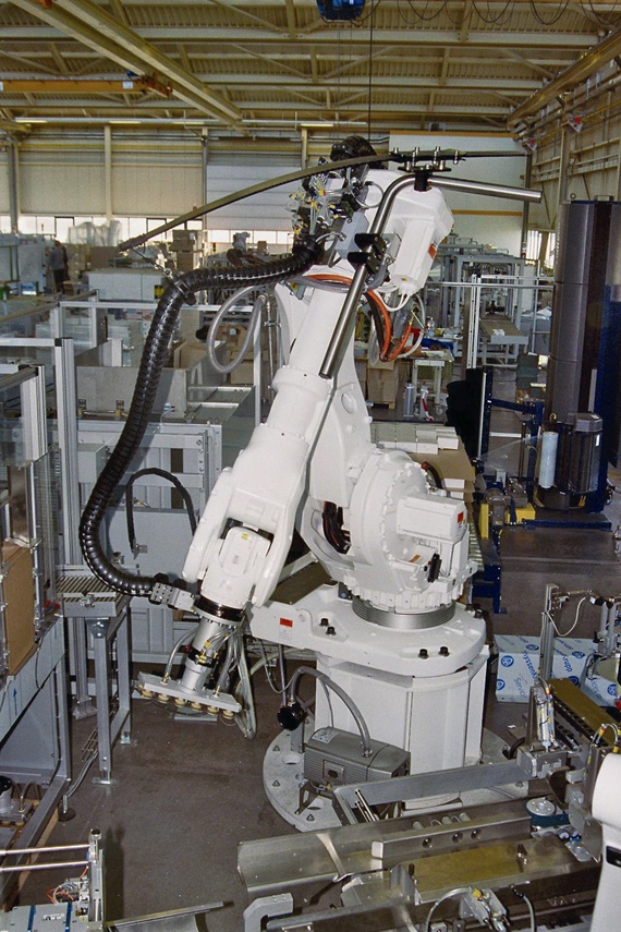 triflex® R on palletizing robot