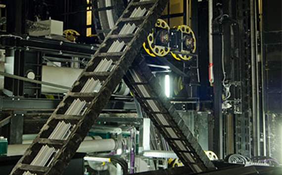 e-spool en zig-zag systemen in podiumplatformen