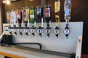 Automatische cocktail mix-machine