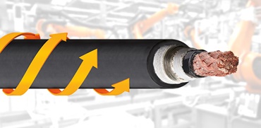 chainflex torsiebestendige kabels voor robots