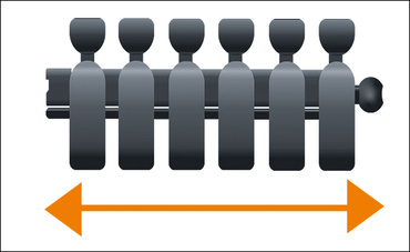 OCR kantoor-kabelrups