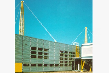 igus fabriek in Porz-Lind in Keulen