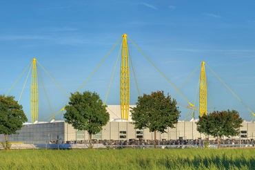 Buiten het igus fabrieksgebouw