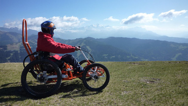 Off-road rolstoel van Mont Blanc Mobility