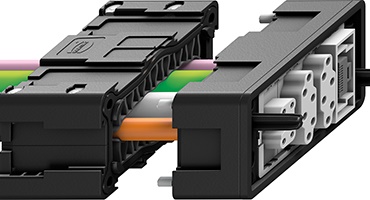 Intelligent connector-systeem module connect