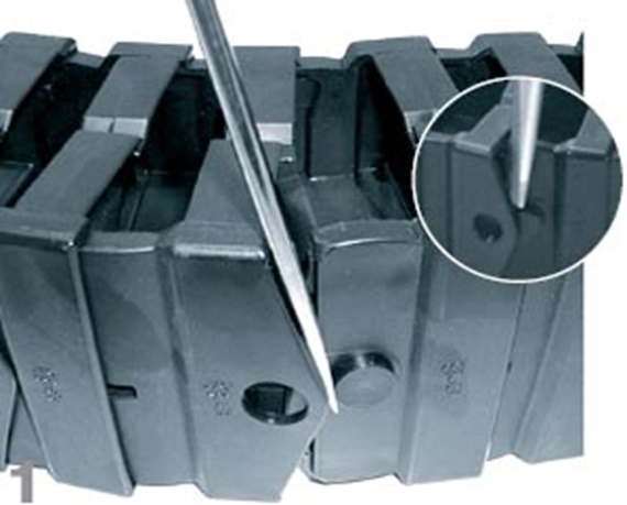 Eenvoudige triflex® montage