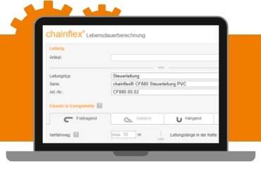 chainflex levensduurcalculator
