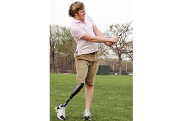 Beenprothese met iglidur® lagers door Blatchford Products