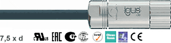 Chainflex® TPE motor cable Danaher Motion