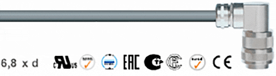 chainflex® PUR brake cable Fanuc