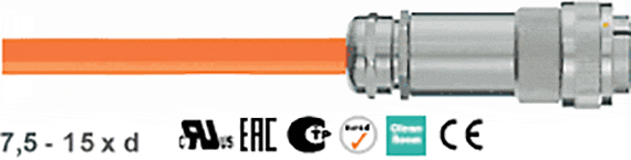 Chainflex®-PVC power cable Fanuc