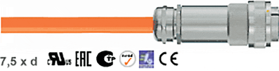 chainflex® PUR power cable Fanuc