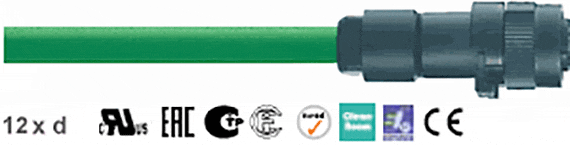 Chainflex® PUR signal-/feeder cable Fanuc