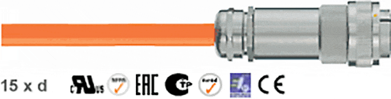 chainflex® iguPUR servo cable Heidenhain