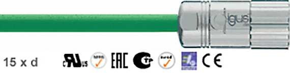 chainflex® iguPUR signal/encoder cable Heidenhain