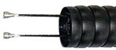 Terugtrekmechanisme met geïntegreerde glasvezelstaven