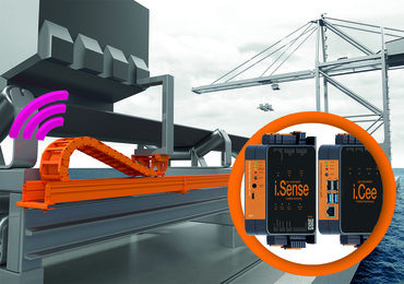 Sensors for crane festoon system