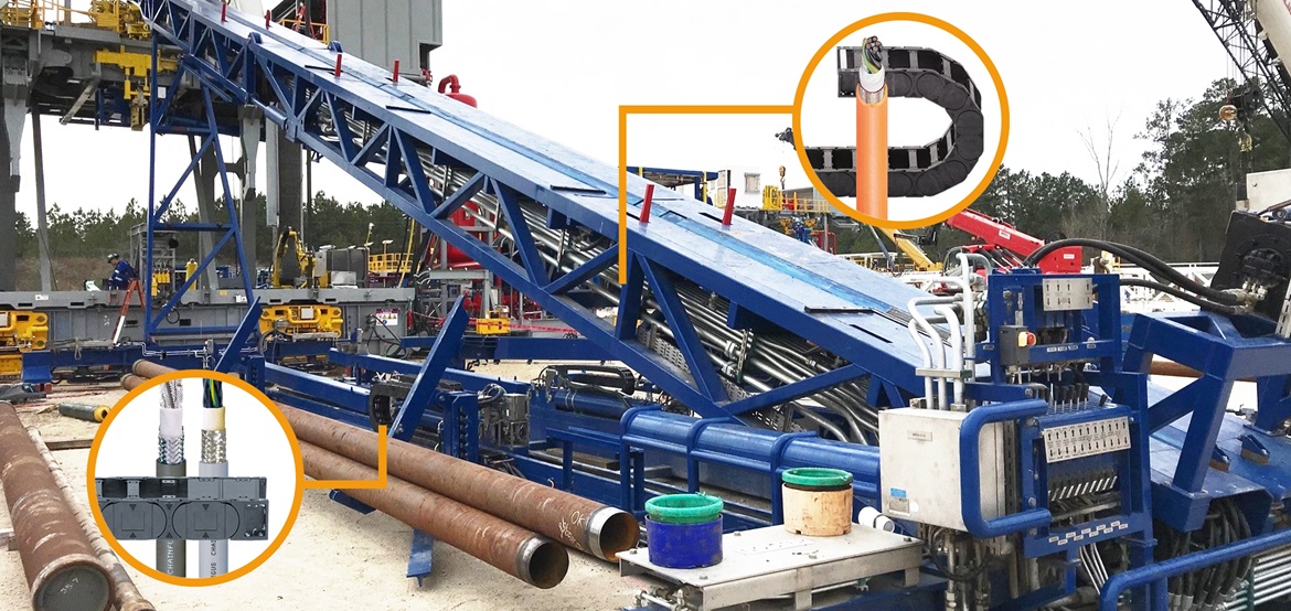 Catwalk met igus producten